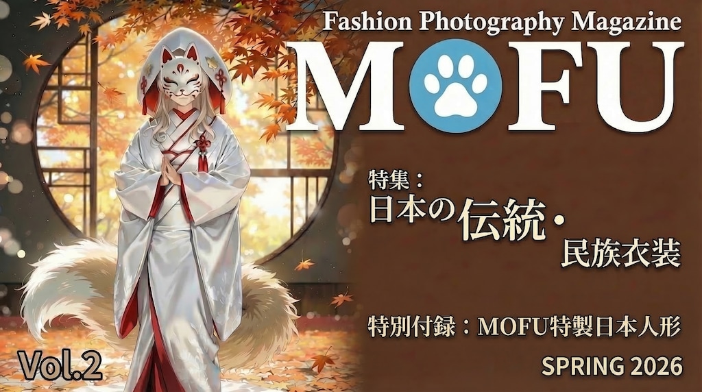 ファッション写真誌「MOFU」Vol.2