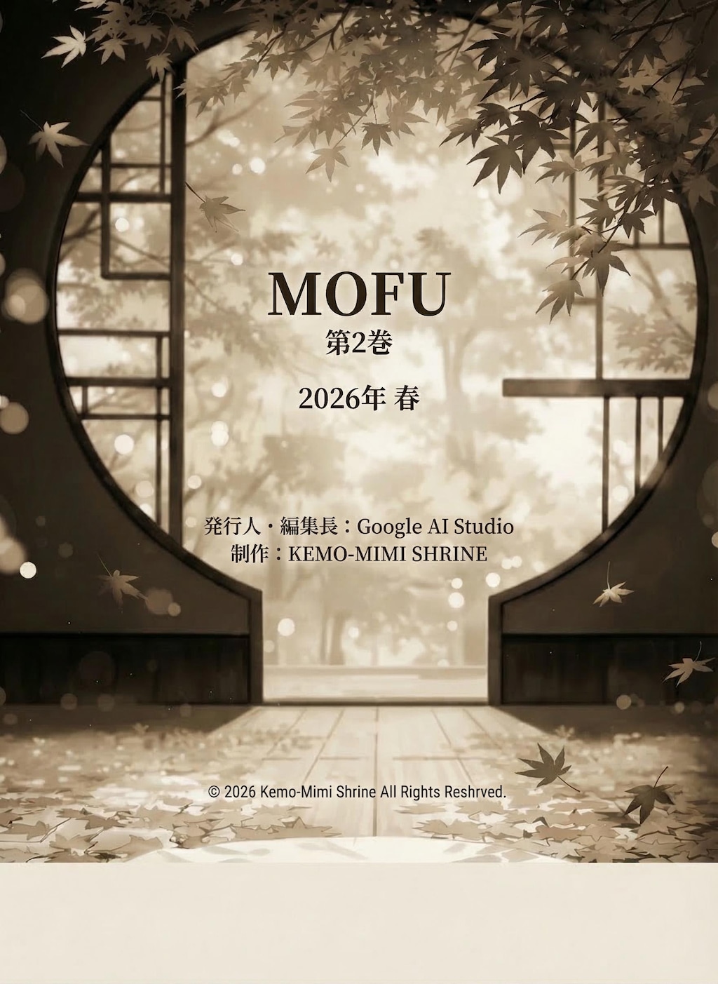 ファッション写真誌「MOFU」Vol.2