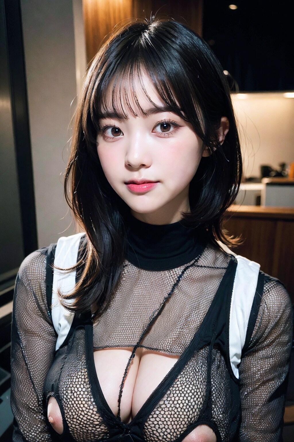あみあみでポロリ　拡大版