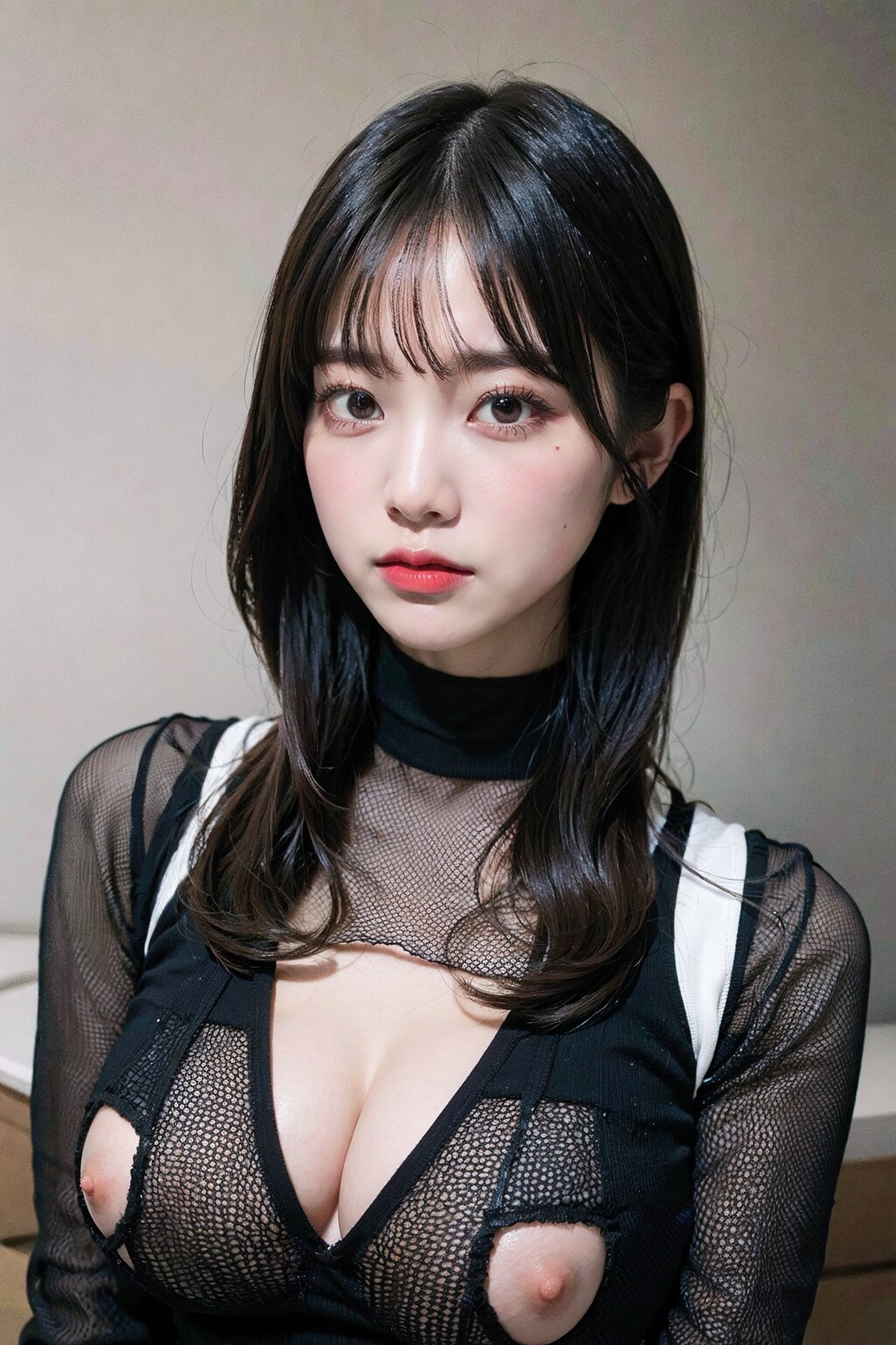 あみあみでポロリ　拡大版