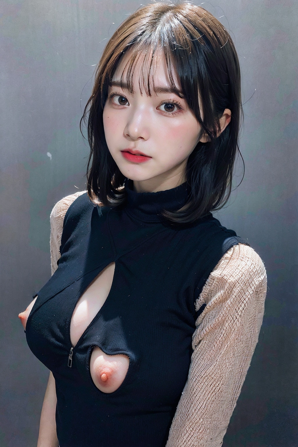 あみあみでポロリ　拡大版
