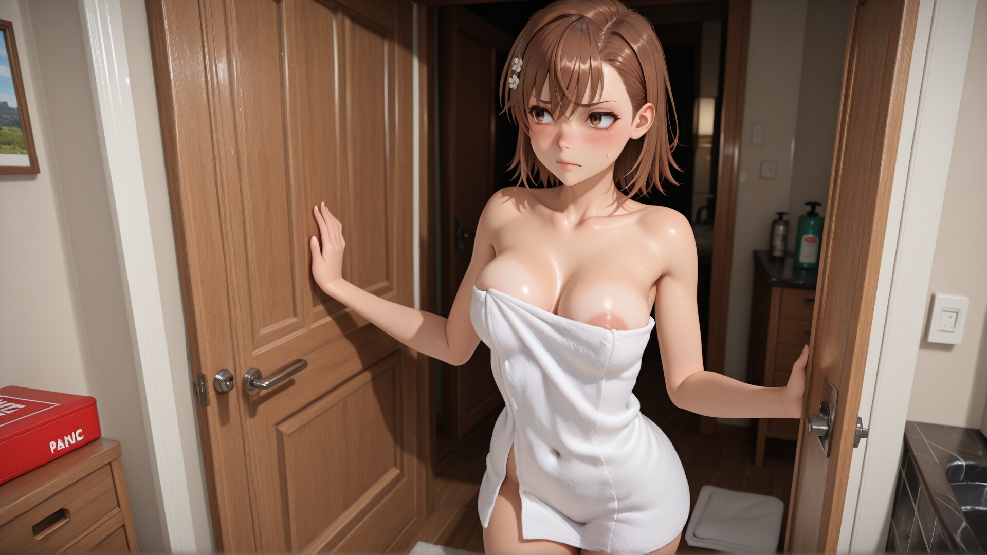 バスタオル宿泊チャレンジ