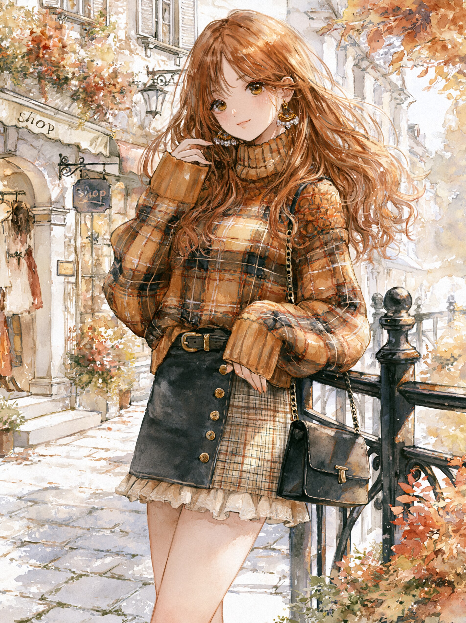 ミニスカート。