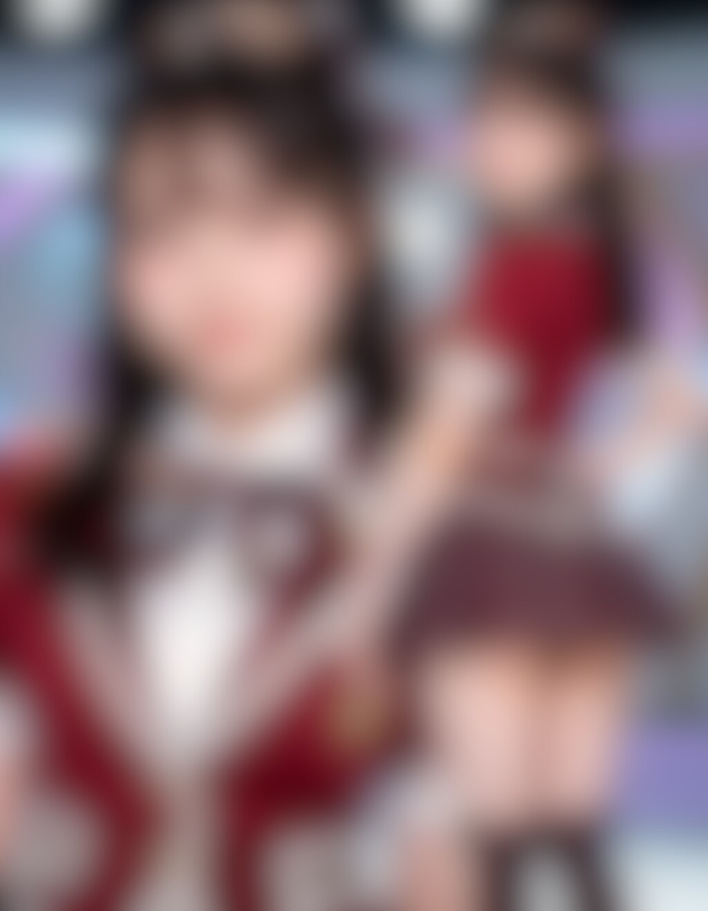 260911P【10枚】アイドルグループメンバー紹介（赤系制服）