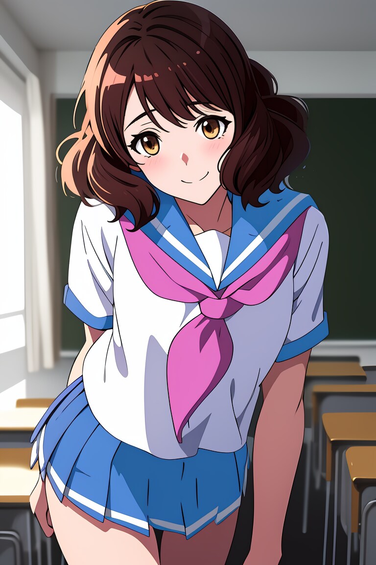 黄前久美子ちゃんにいろいろ着せてみた / Kumiko Oumae in various outfits