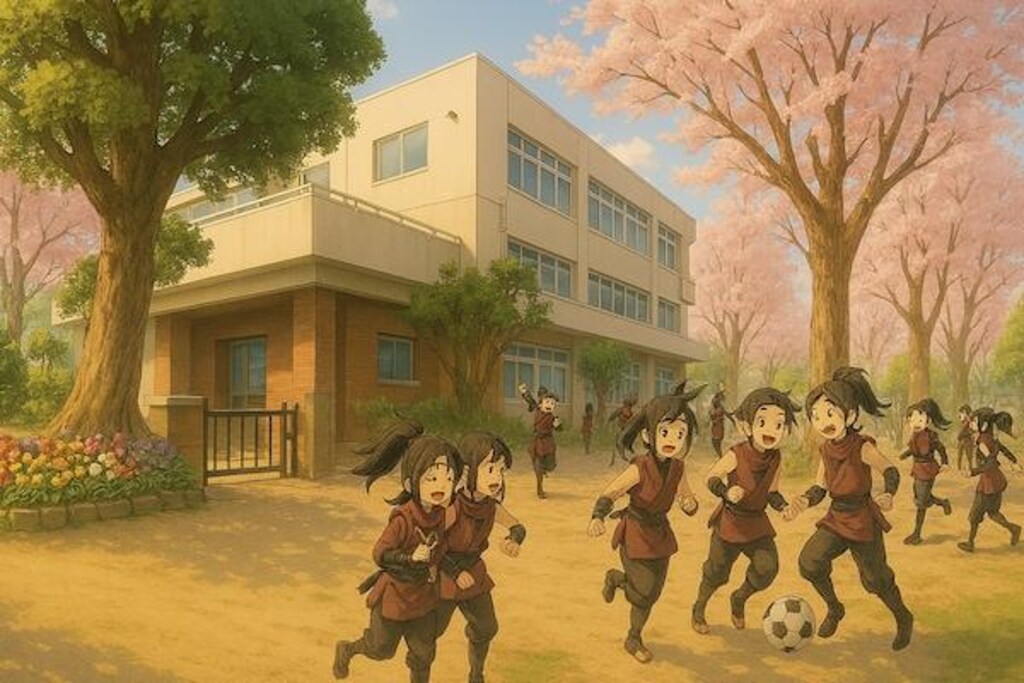 兵庫県暁村立暁義務教育学校