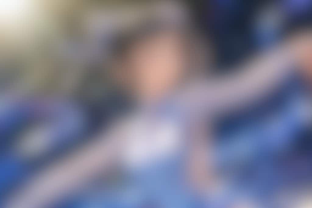 メイリン、新体操競技に出る