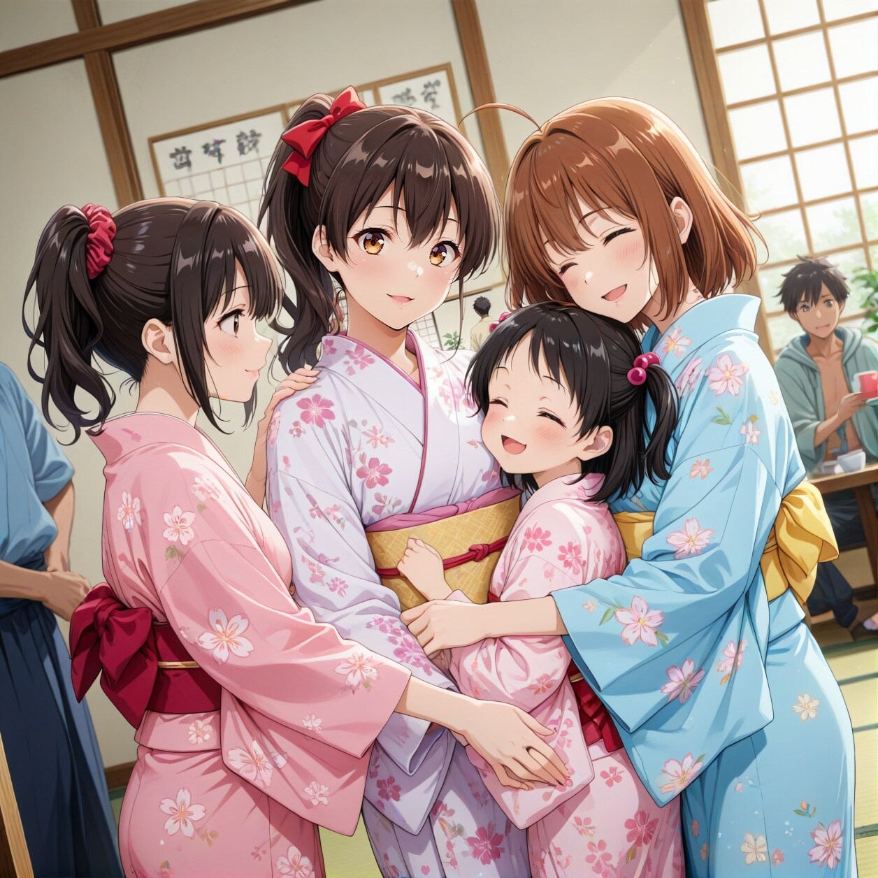 旅館で遊ぼう（女の子達と） S-338