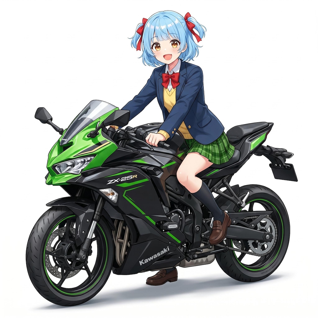 ウズリポさんバイクガチャ(ボツ集)