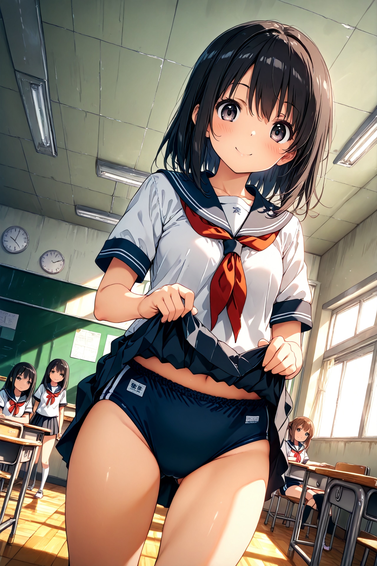 ブルマ穿いてるから平気だもん(20)