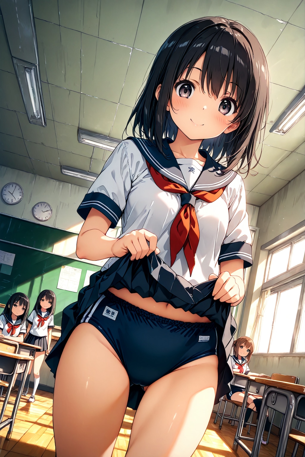 ブルマ穿いてるから平気だもん(20)