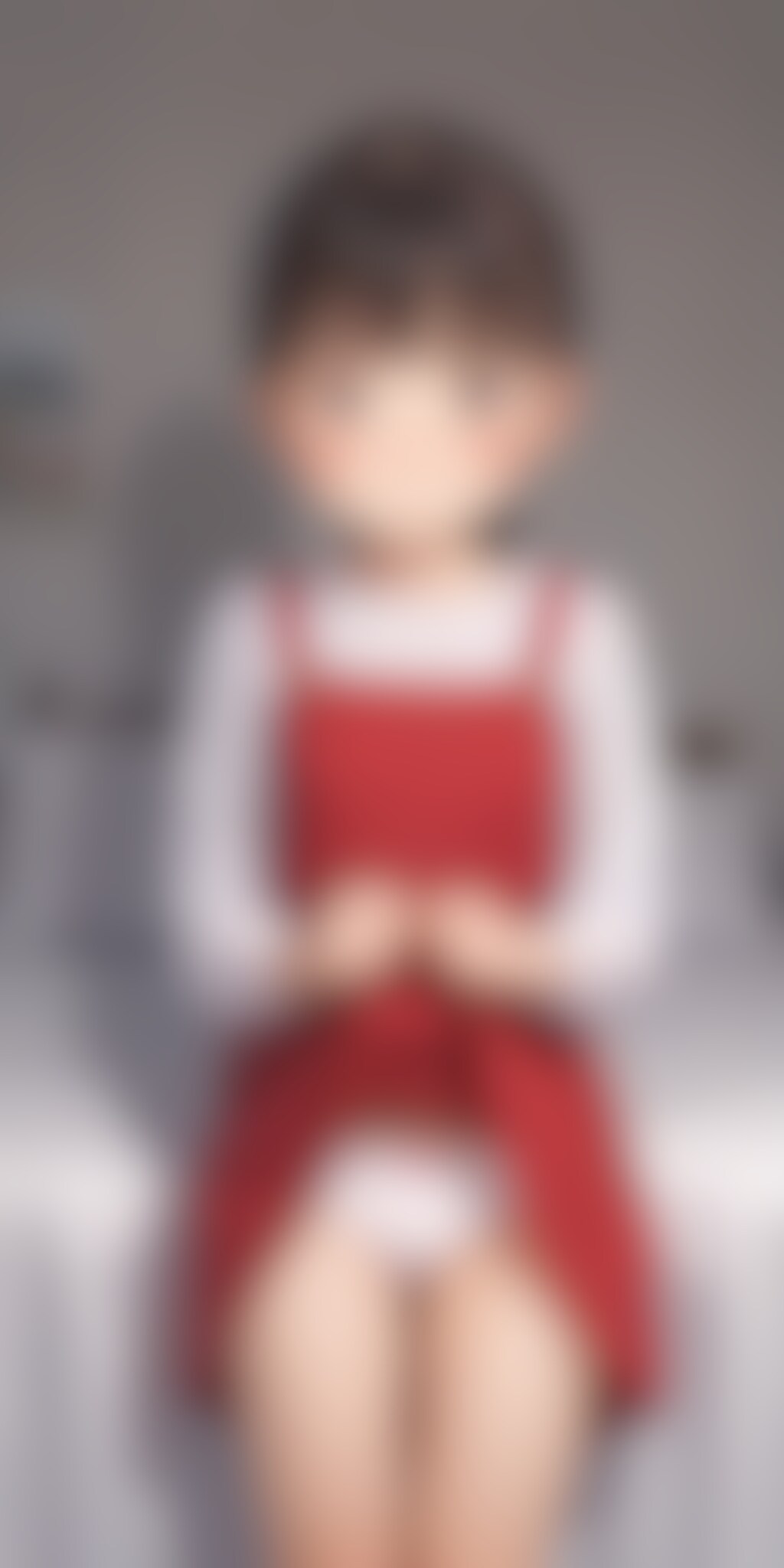 ジャンスカ〇リ〇リJ〇ちゃんたちが恥ずかしそうにパンツ見せ（前後）【12枚】