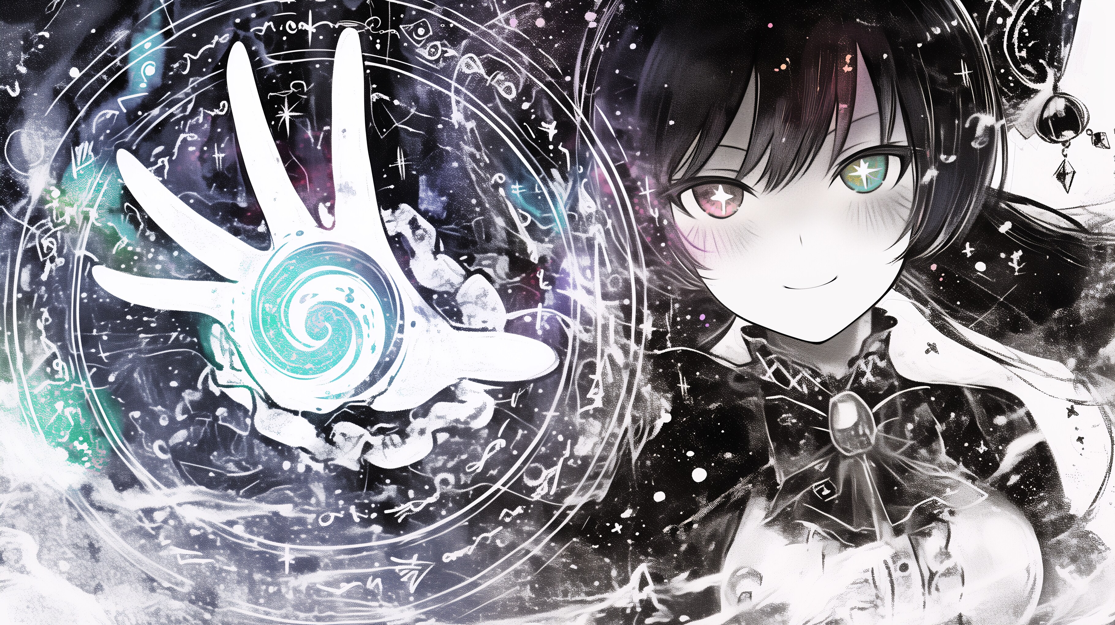 モノクロと煌めきの魔法使いpart１