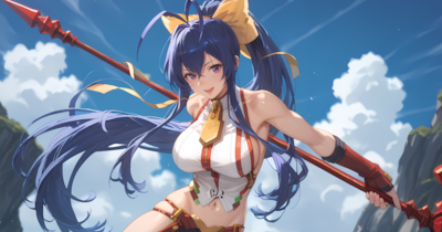 【ブレイブルー】マイ=ナツメ:格闘シーン