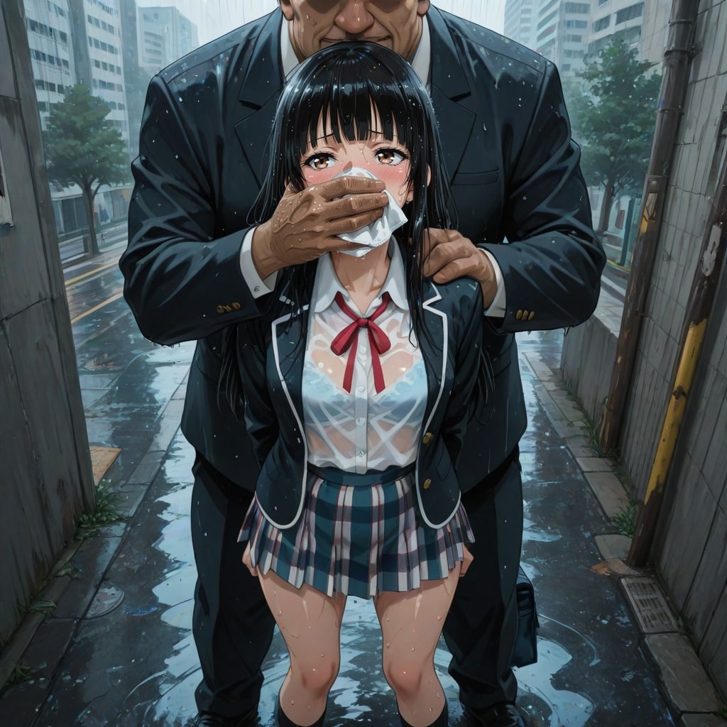 濡れ透け幸奈　連れ込みJK S-466