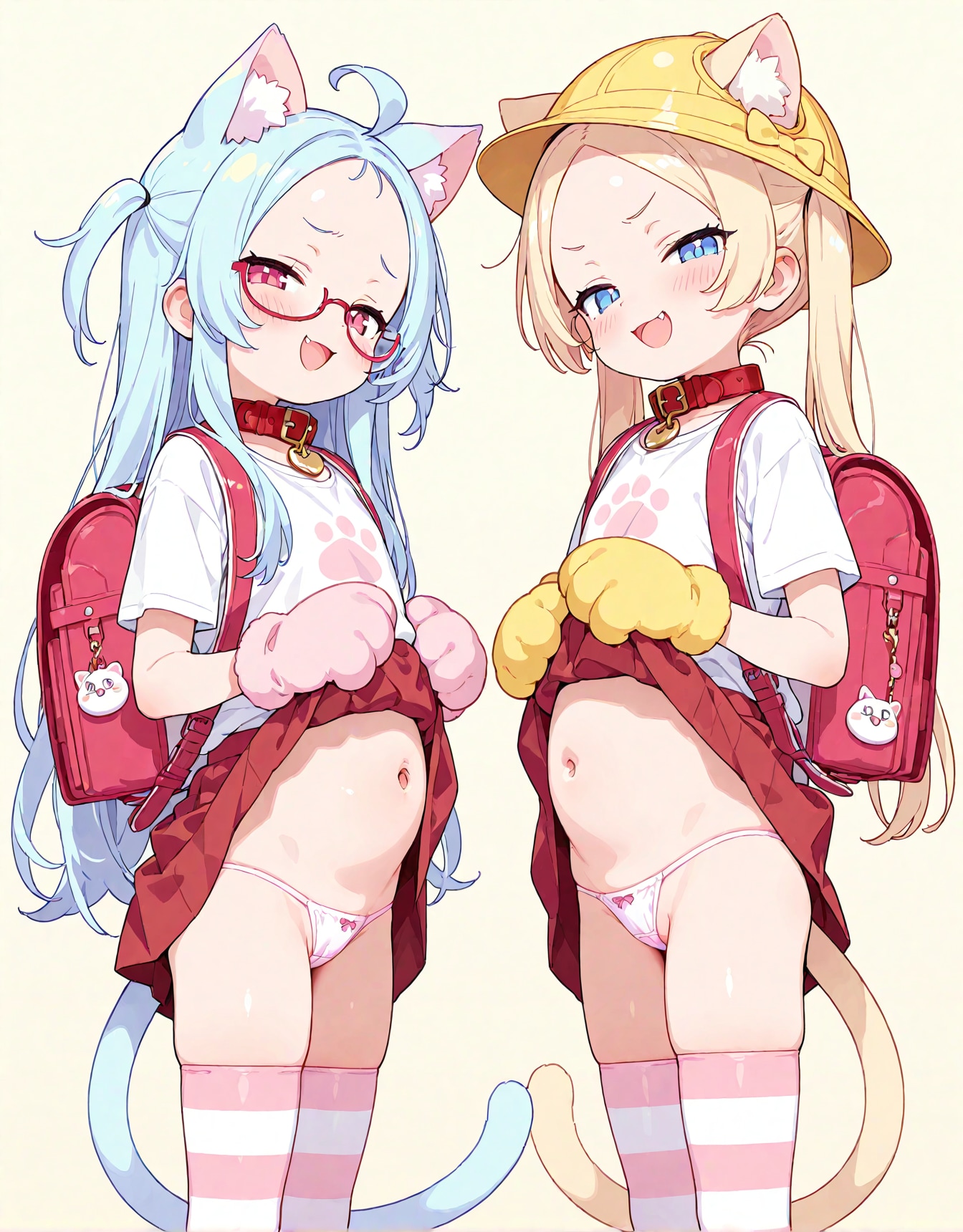 Wメスガキ猫ちゃん
