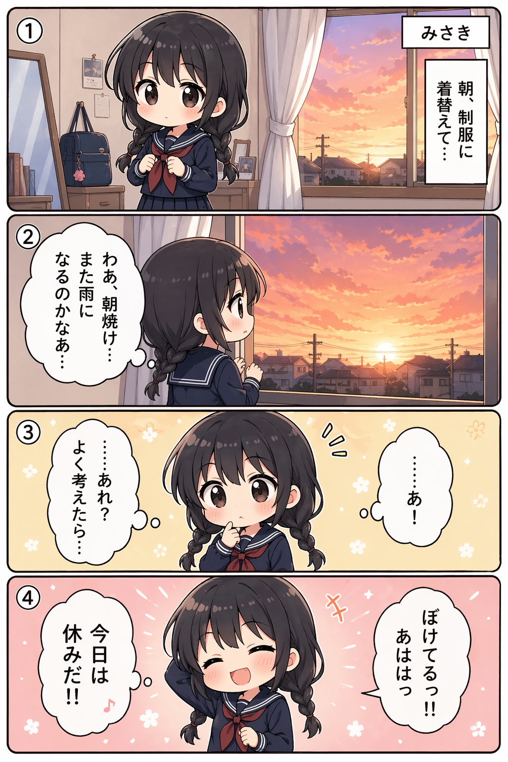 あれ、今日は休みか