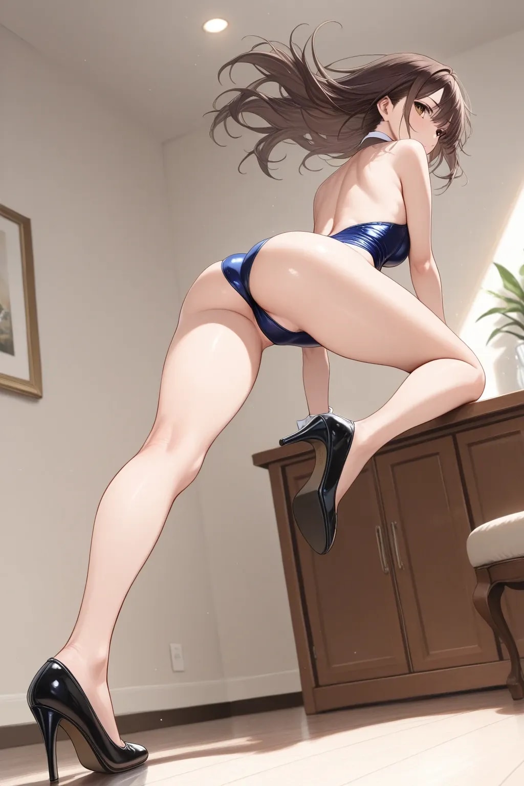 8枚:レオタードのグラビア