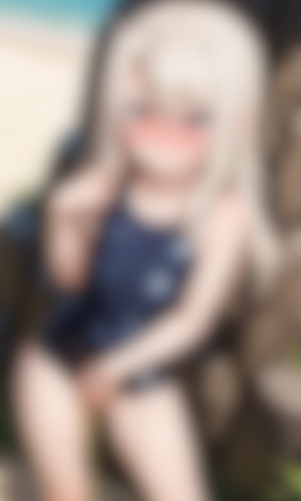 蔵出しおしっこお漏らしチャレンジ【イ〇ヤ】（スクール水着）その3