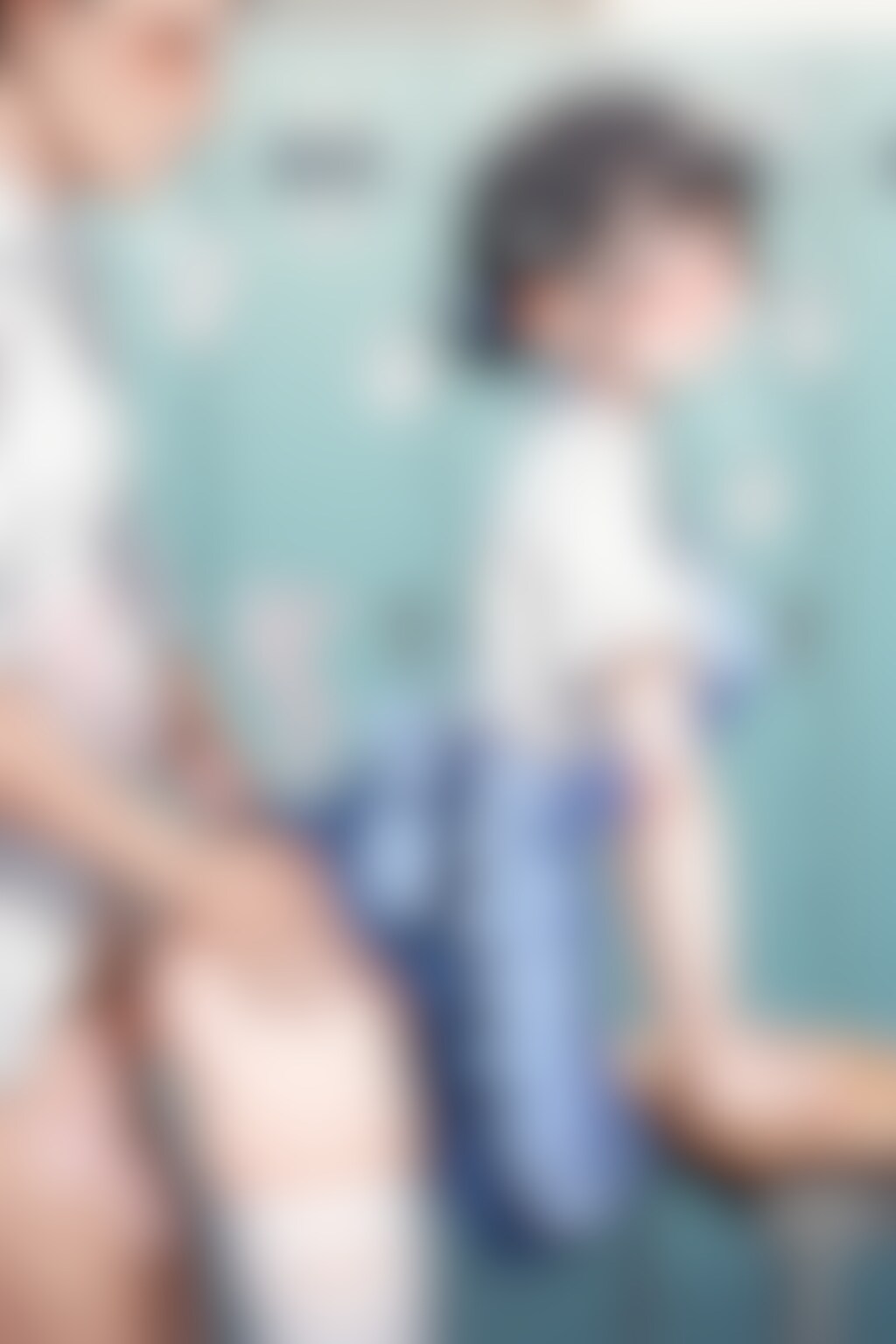 ◇ロッカールームで後ろからされちゃうカフェ店員さん💞✨