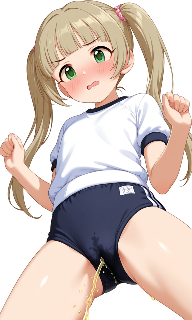 ブルマお漏らし【横◯千佳】