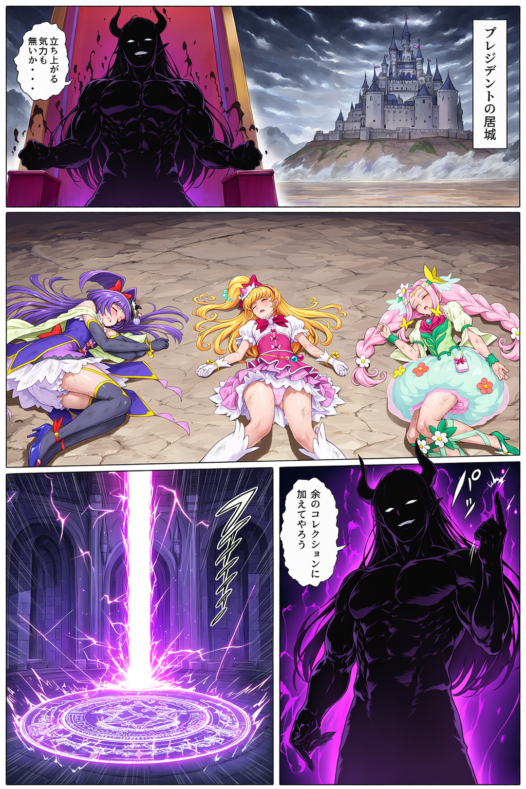 【リクエスト】敗北して氷像コレクションとなった○法つかい○リキュア!（その２）