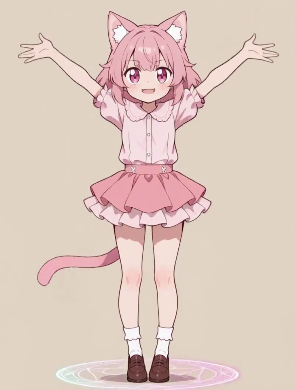 変身！魔法少女 ねこちゃん【パラパライラスト４０】