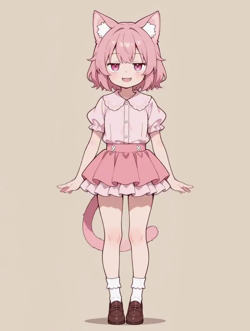 変身！魔法少女 ねこちゃん【パラパライラスト４０】