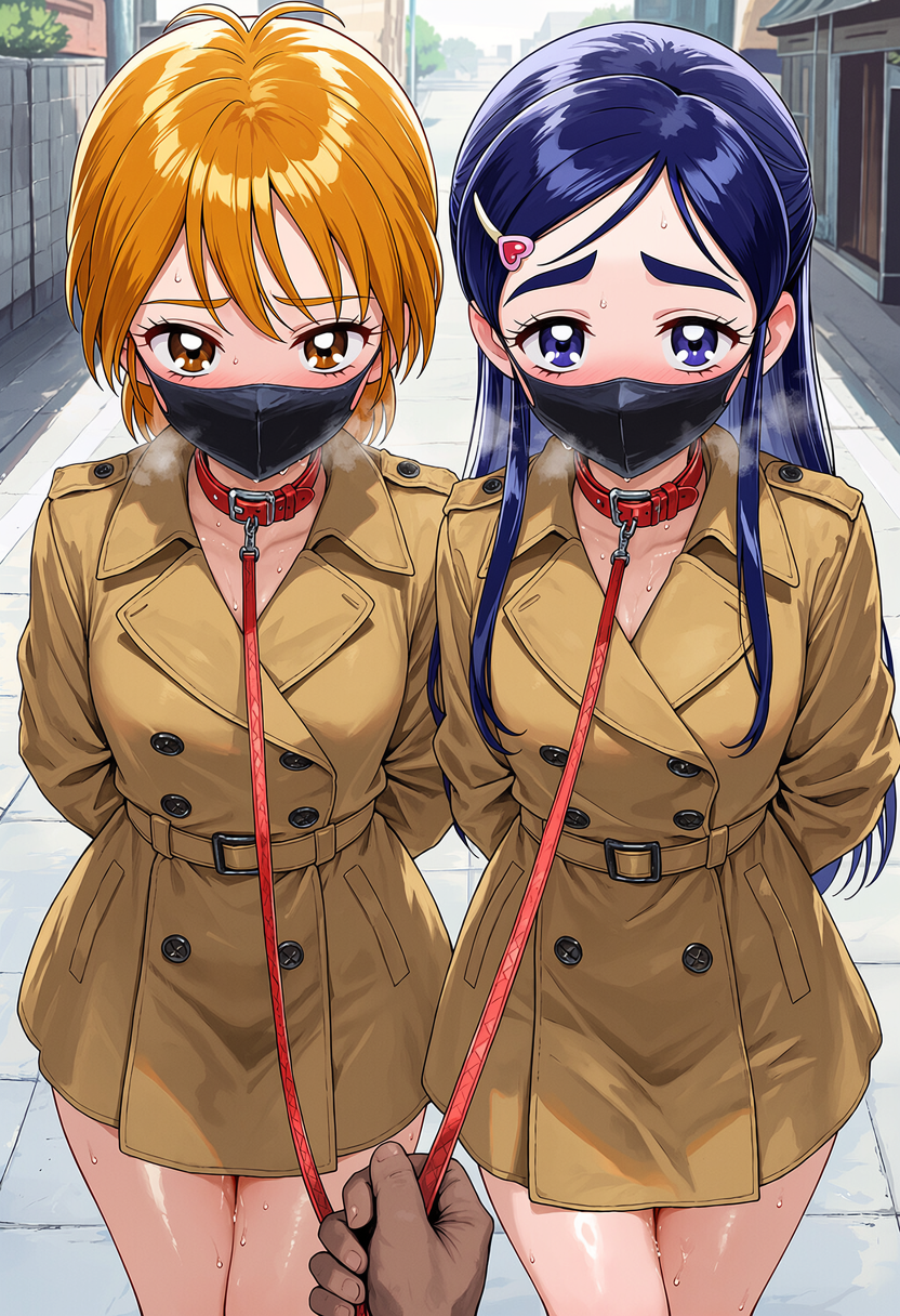 【リクエスト】偽装拘束で躾けられる◯墨なぎさと◯城ほのか他