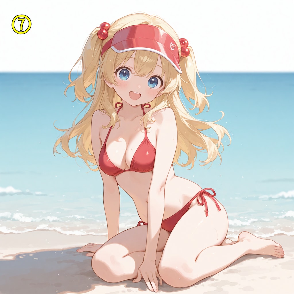 【プロンプト】yokozuwari（横座り）