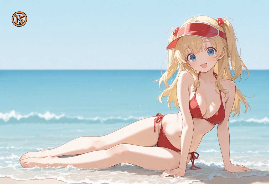 【プロンプト】yokozuwari（横座り）