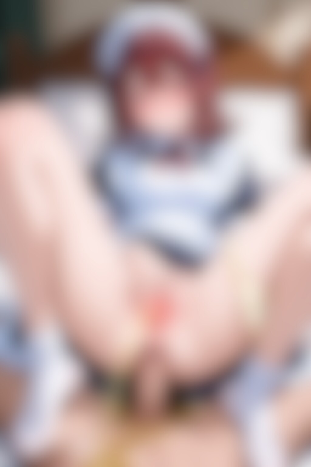 赤茶髪少女と
