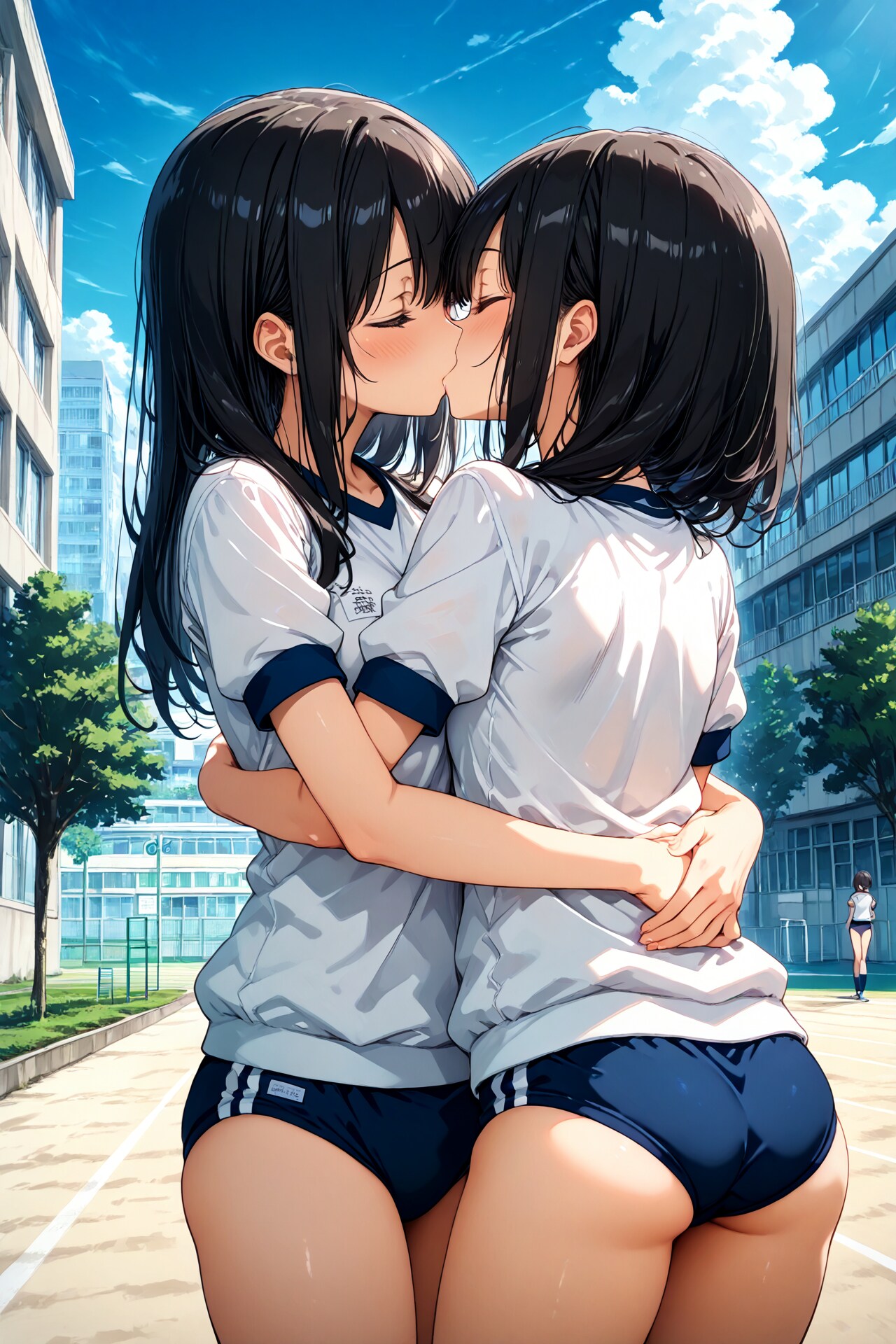 好きが抑えられないブルマ少女達(28)