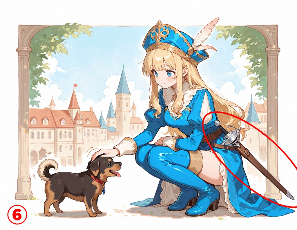 【制作過程】完成イラストで気になるところ