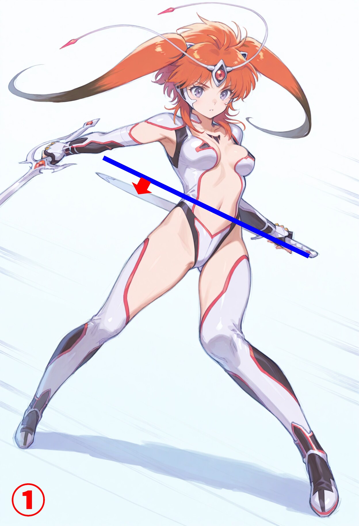 【制作過程】完成イラストで気になるところ