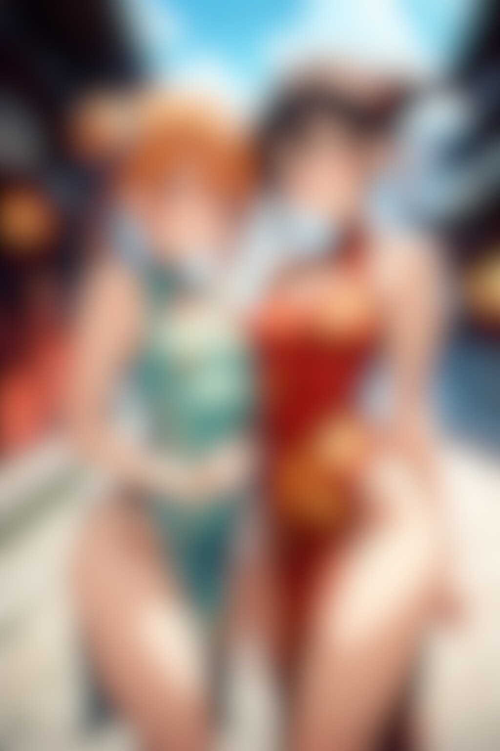 ノーパンチャイナ姉妹(3)