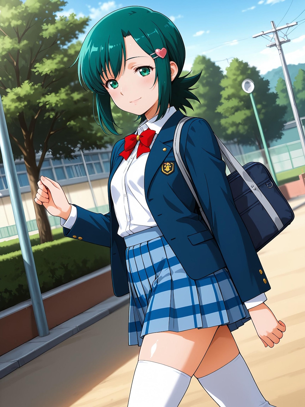 【スーパーリアル麻雀P5】梢ひな子：風紀委員の学校生活
