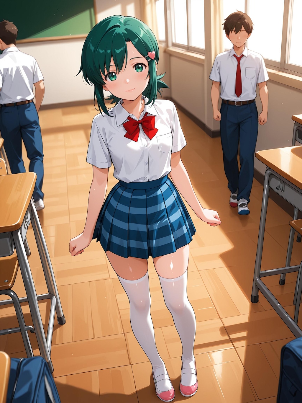【スーパーリアル麻雀P5】梢ひな子：風紀委員の学校生活