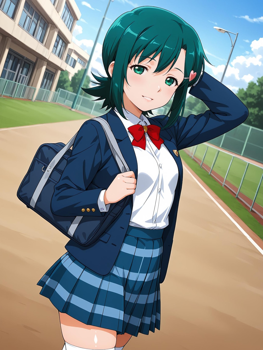 【スーパーリアル麻雀P5】梢ひな子：風紀委員の学校生活