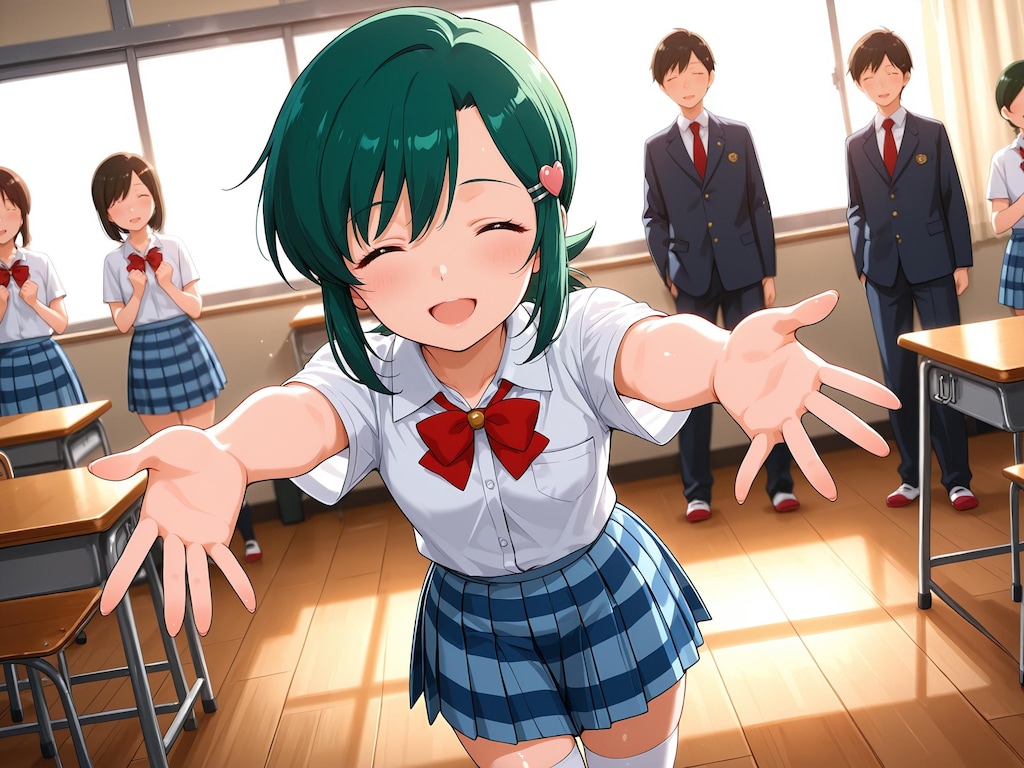 【スーパーリアル麻雀P5】梢ひな子：風紀委員の学校生活