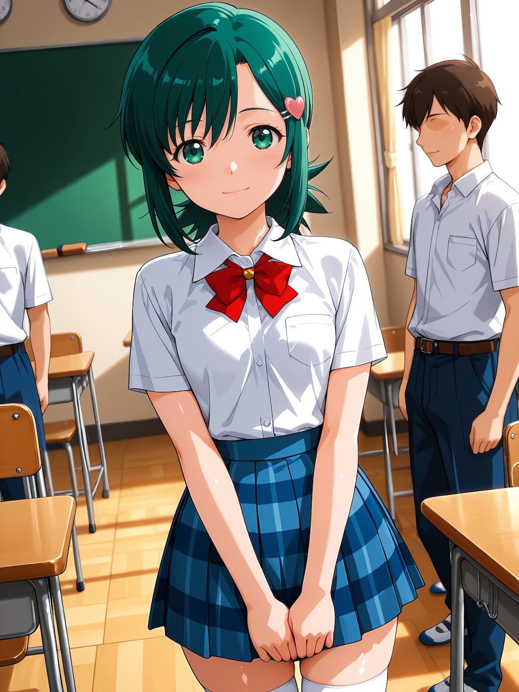 【スーパーリアル麻雀P5】梢ひな子：風紀委員の学校生活