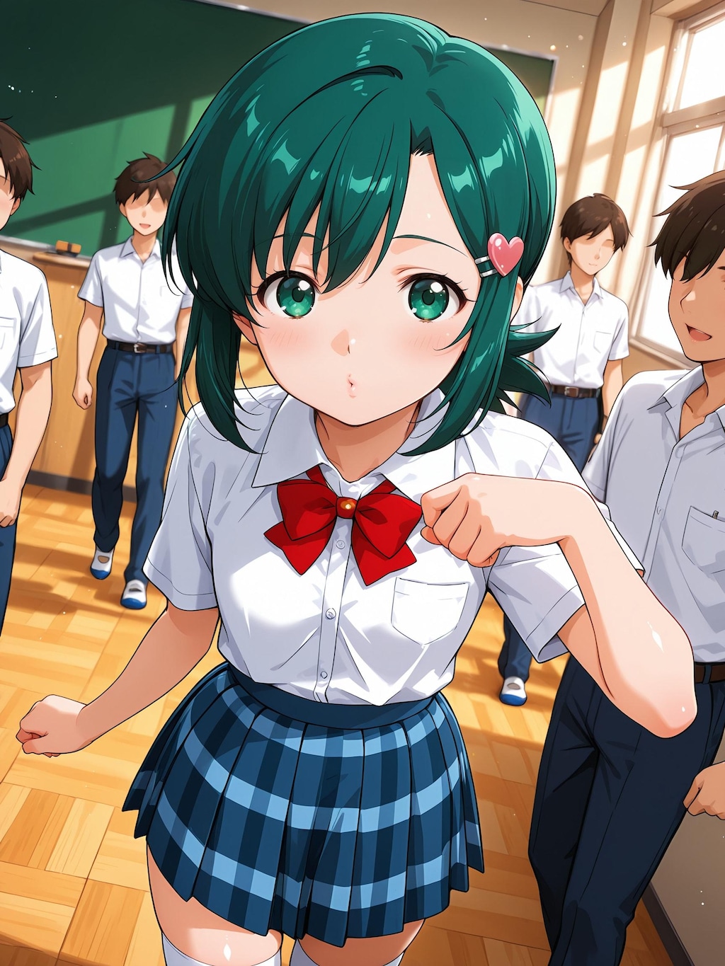 【スーパーリアル麻雀P5】梢ひな子：風紀委員の学校生活