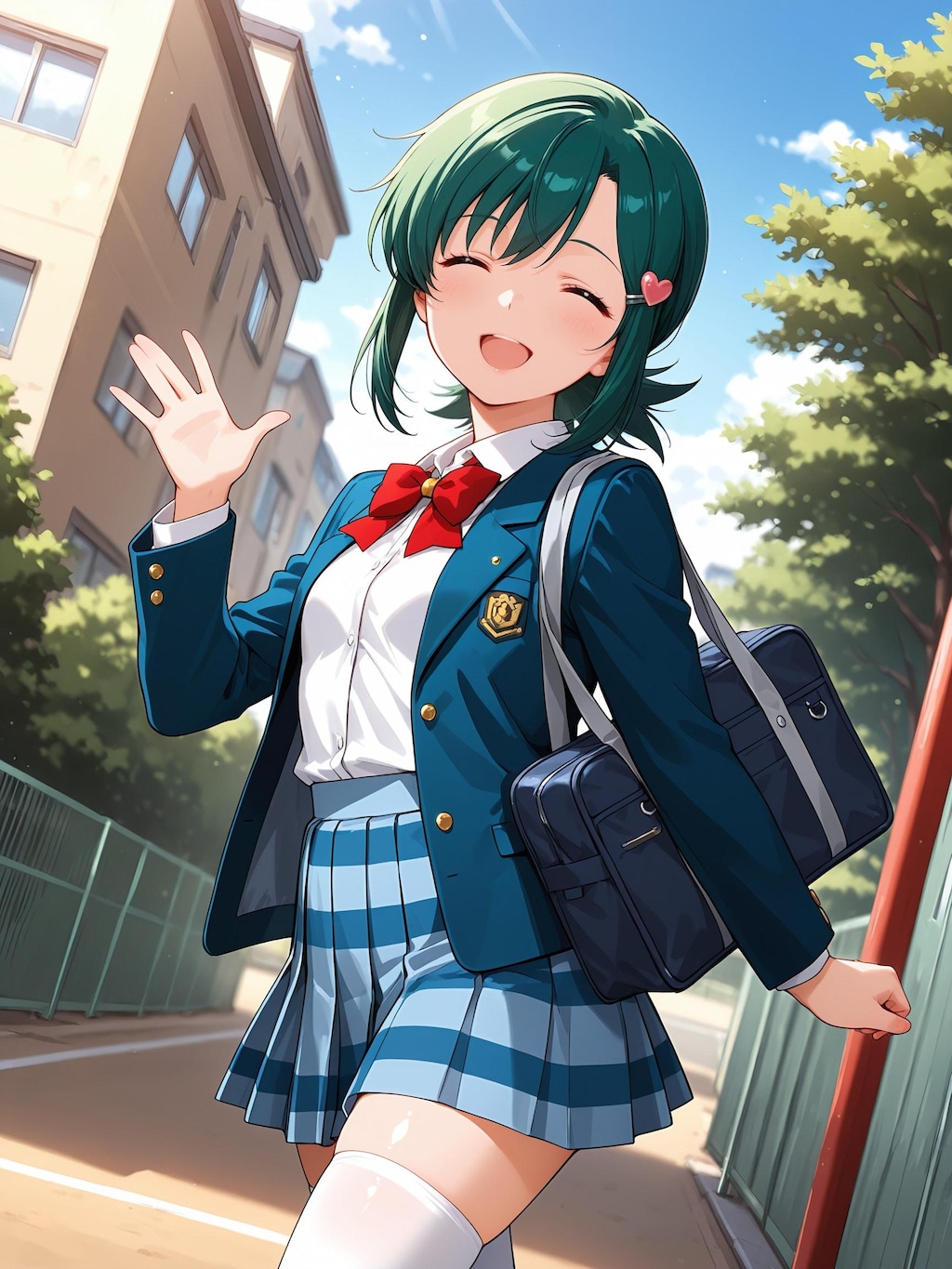 【スーパーリアル麻雀P5】梢ひな子：風紀委員の学校生活