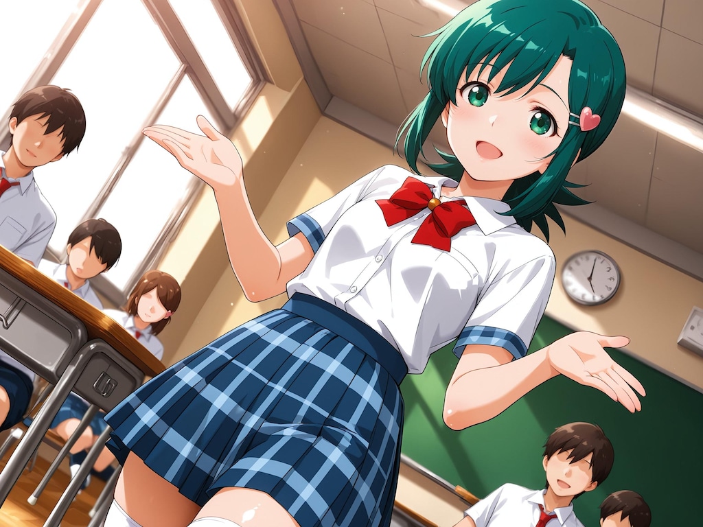 【スーパーリアル麻雀P5】梢ひな子：風紀委員の学校生活