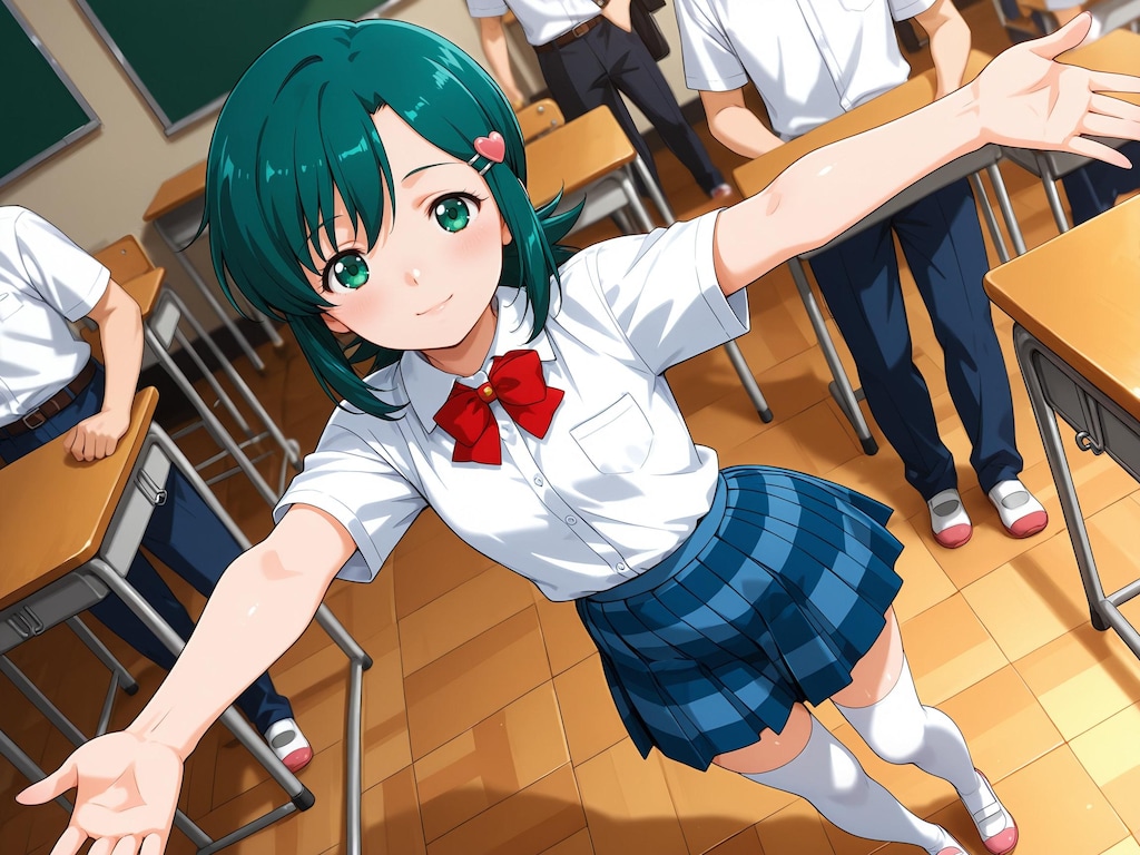 【スーパーリアル麻雀P5】梢ひな子：風紀委員の学校生活