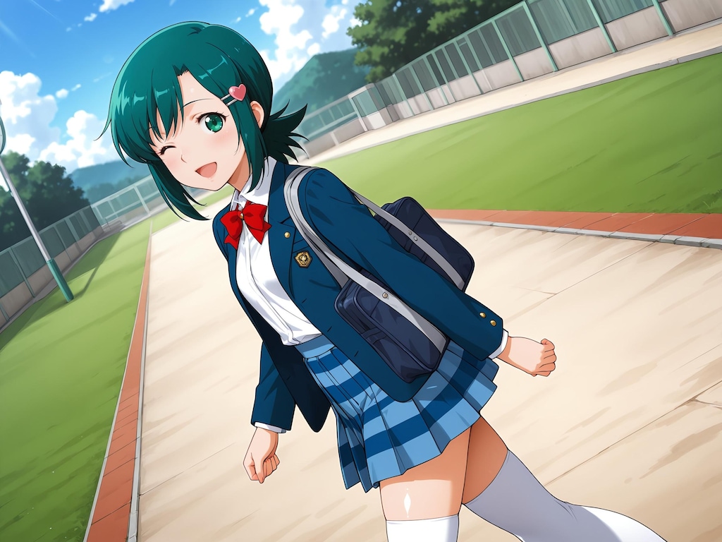 【スーパーリアル麻雀P5】梢ひな子：風紀委員の学校生活
