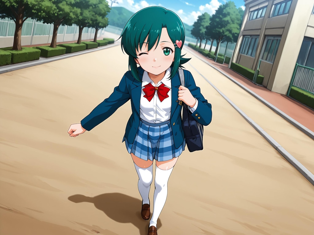 【スーパーリアル麻雀P5】梢ひな子：風紀委員の学校生活