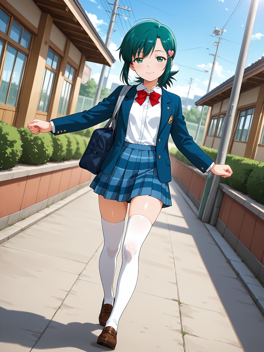 【スーパーリアル麻雀P5】梢ひな子：風紀委員の学校生活