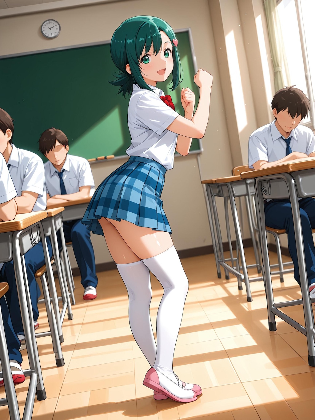 【スーパーリアル麻雀P5】梢ひな子：風紀委員の学校生活