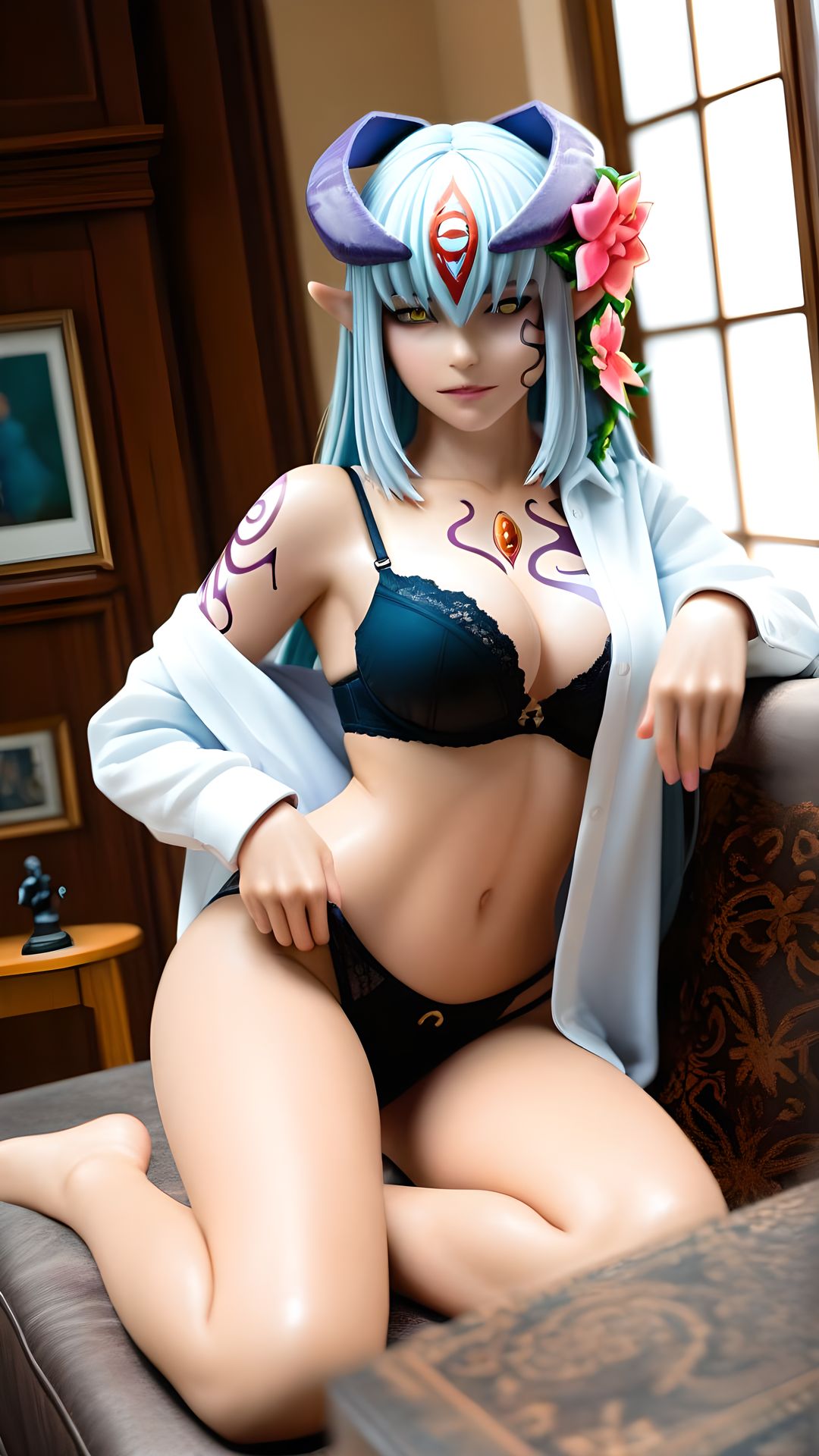 お着替えフィギュア、下着まで